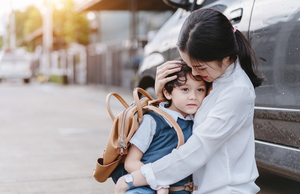 Stress of relocating or changing schools